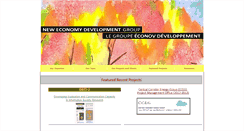 Desktop Screenshot of neweconomygroup.ca